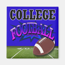 "College Football" by Cheryl Daniels Magnets