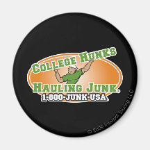 College Hunks Hauling Junk Official Logo Fridge Magnets