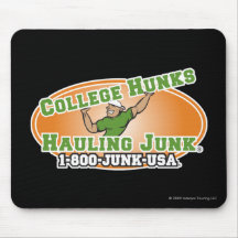 College Hunks Hauling Junk Official Logo Mouse Mat