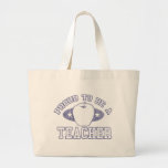 Collegiate Proud Teacher Tote Bag