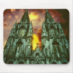 Cologne Cathedral with sun Mouse Mats
