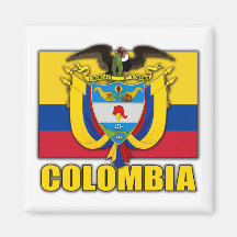 Colombia Coat of Arms Magnets