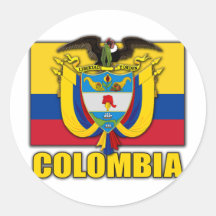 Colombia Coat of Arms Stickers