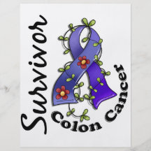 Colon Cancer Survivor 15 Personalised Flyer
