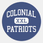 Colonial Patriots Middle Memphis Tennessee Stickers