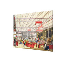 Colonial Produce in the Great Exhibition of 1851, Gallery Wrap Canvas