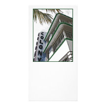Colony Hotel, Miami, FL Photo Greeting Card