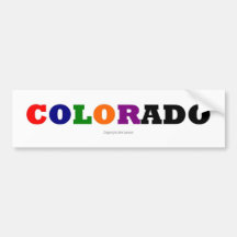 Colorado Bumper Stickers