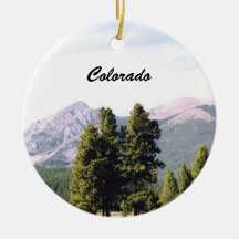 Colorado Christmas Tree Ornaments
