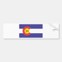 Colorado III% Bumper Sticker
