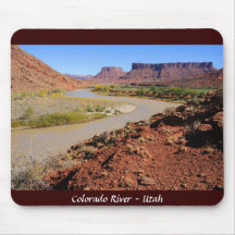 Colorado River - Moab, Utah Mousepad