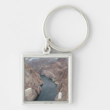 Colorado River Under Hoover Dam Keychain