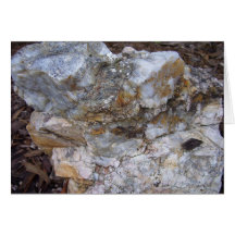 Colorado rock greeting card