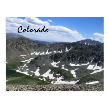Colorado scenic postcard
