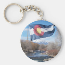 Colorado State Flag Key Chain