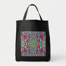 Colorful Abstract Pattern. Tote Bag