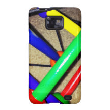 Colorful Blue Red Green Yellow Children's Toy Samsung Galaxy SII Cover