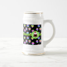 Colorful Cupcake Chaos Coffee Mugs