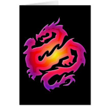 COLORFUL DRAGON CARD