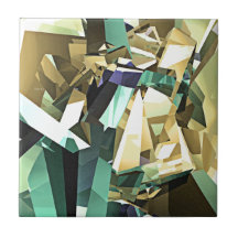 Colorful Geometric Shapes Tiles