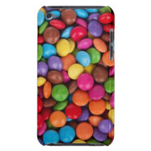 Colorful rainbow candy sweets barely there iPod cover