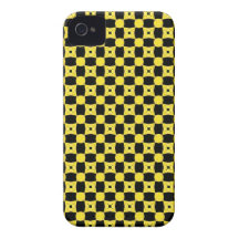 Colors of the Bee Pattern Yellow and Black iPhone 4 Case-Mate Cases