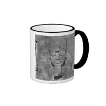 Colossal statue of Ramesses II at Abu Simbel, 1850 Mugs