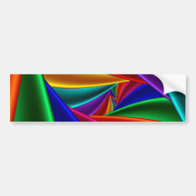 Colour 25 bumper stickers