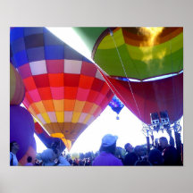 Colour Bright Balloons Print