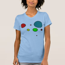 colour bubbles tee shirt
