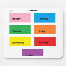 Colour Code It - CricketDiane Designer Stuff Mouse Mat
