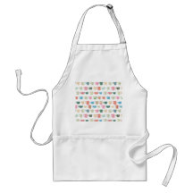 Colour Coffee Cups Apron