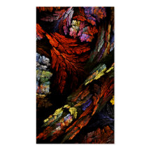 Colour Harmony Abstract Art Business Card