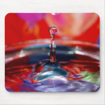 coloured drop mousepads