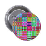 coloured rags background button