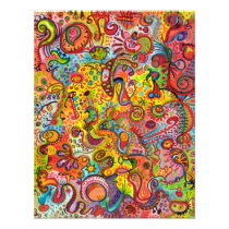 Colourful Abstract Invitations - Any Occasion invitations