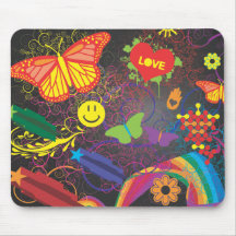 Colourful Abstract Mousepad