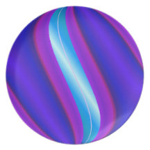 colourful abstract dinner plates