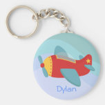 Colourful & Adorable Cartoon Aeroplane Keychains