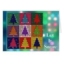Colourful And Unique Holiday Greeting Card