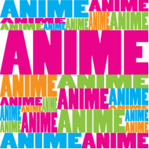 Colourful Anime Cut Outs