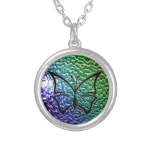 colourful -black butterfly custom jewelry