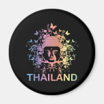 Colourful Buddha thailand Magnets