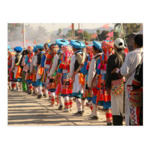 Colourful Costumes Post Cards
