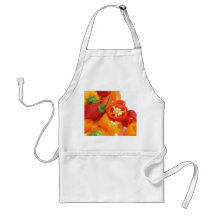Colourful Cut Peppers Apron
