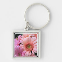 Colourful Daisies Keychain