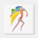 Colourful Dance Magnets