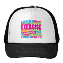 Colourful Exercise Hat