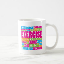 Colourful Exercise Mug