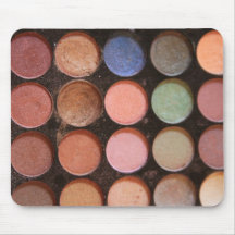 Colourful eyeshadows Mousepad